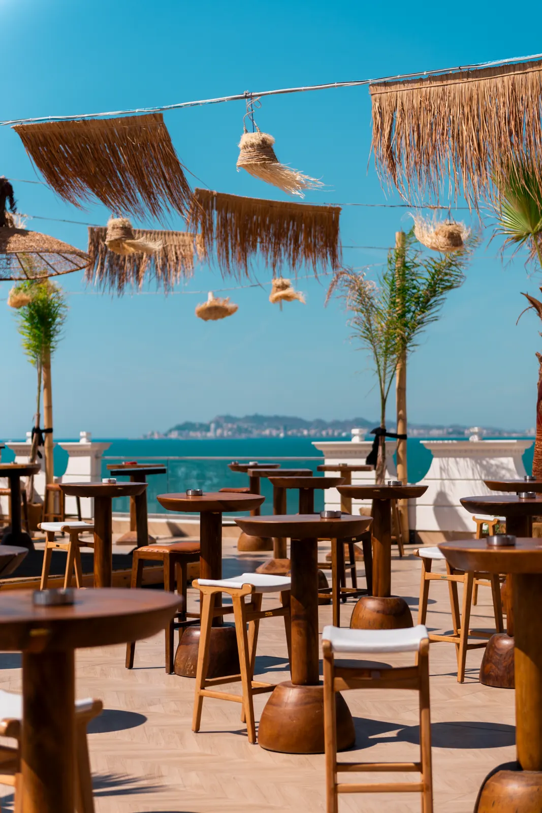 Rooftop Bar in Golem - Amelia Mare Hotel