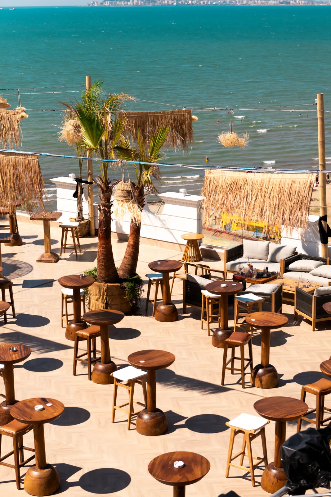 Rooftop Bar in Golem - Amelia Mare Hotel